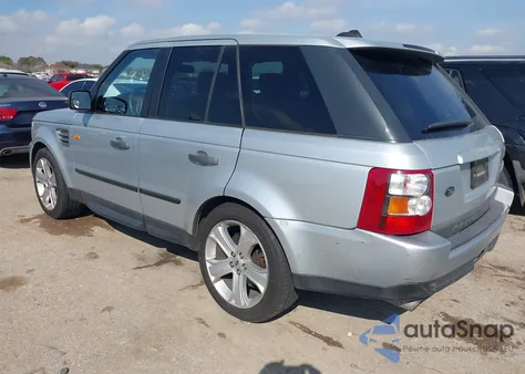 2008 Land Rover Range Rover Sport Supercharged z USA, uszkodzony, nr VIN SALSH23468A139320